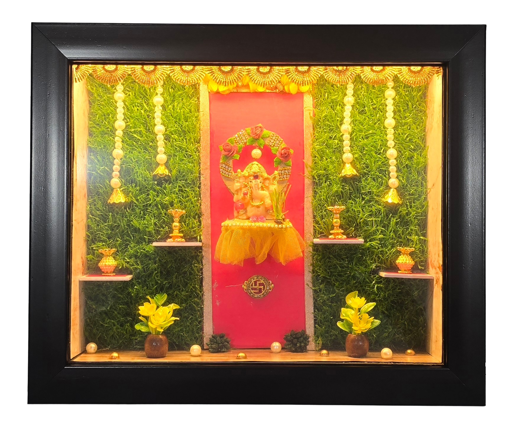 Ganapathi - Miniature Frame 2D Box