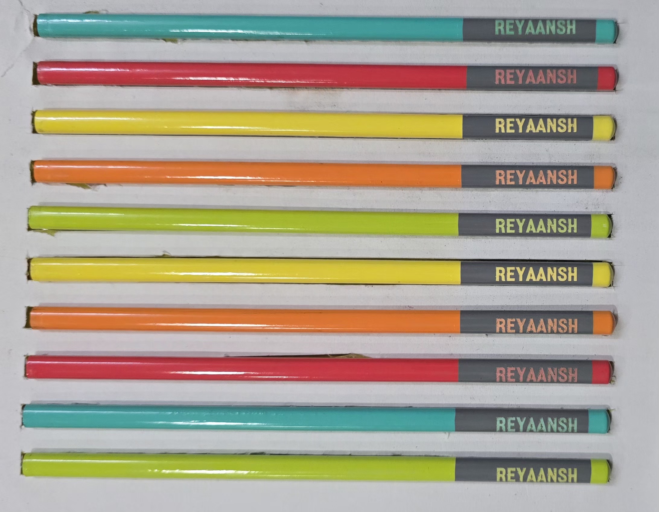 Customized Name Pencil